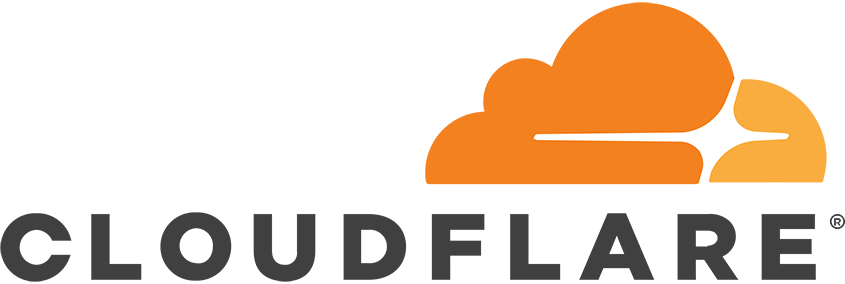 cloudflare logo white