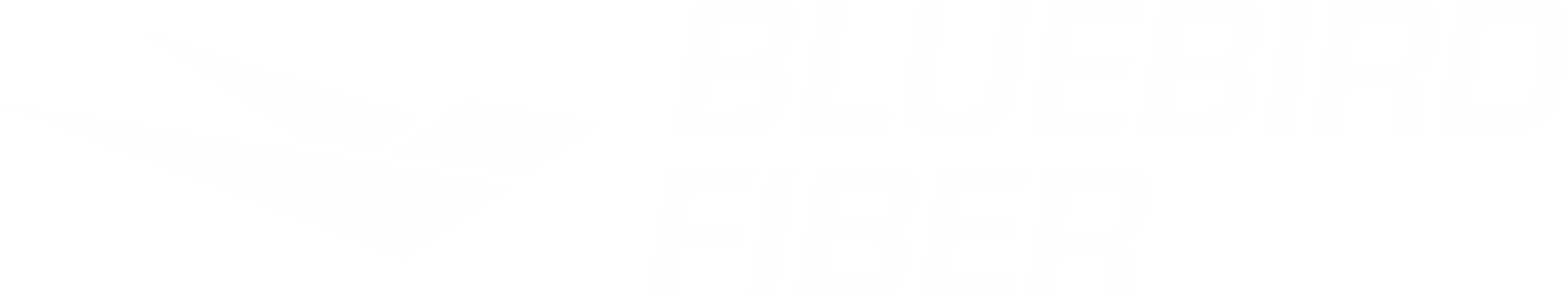 Bluebird Fiber Logo White