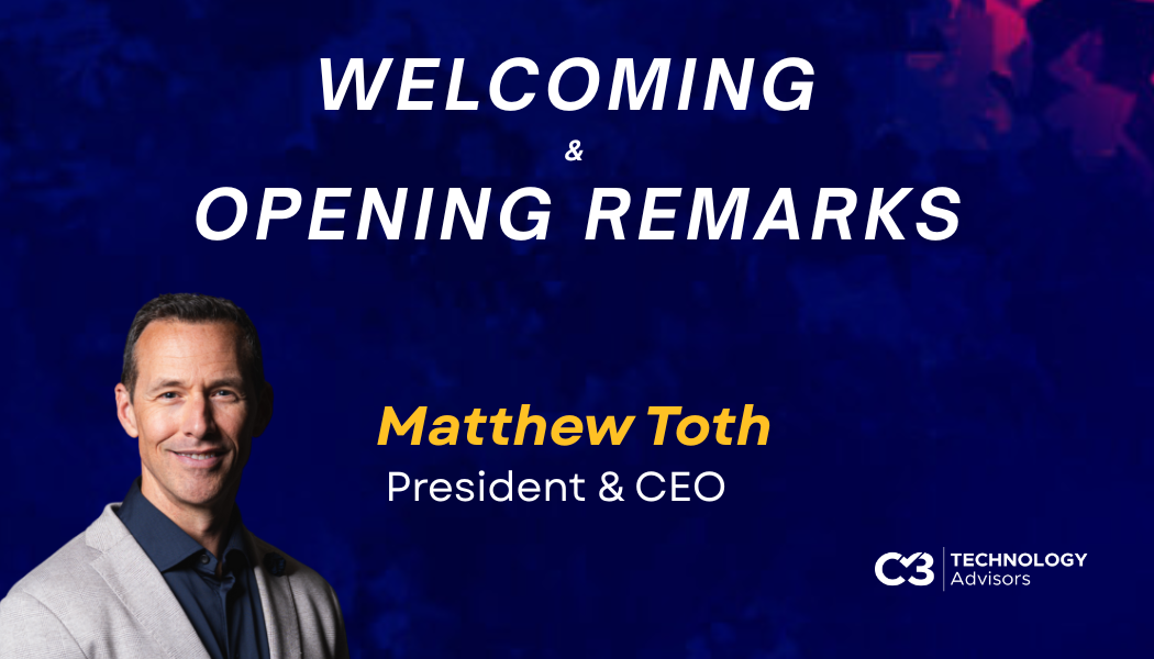 Welcoming and Opening Remarks for the 2026 C3 Tech Summit